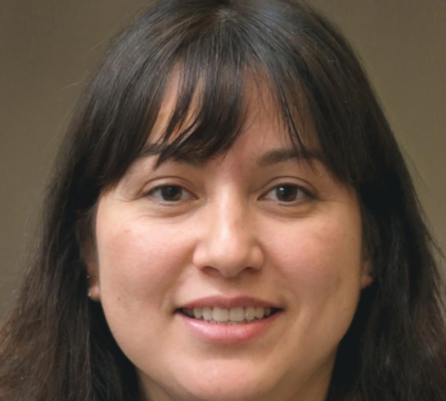 Kursleiterin Vivienne Østergaard bei der Kursvorbereitung